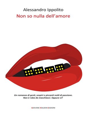 cover image of Non so nulla dell'amore